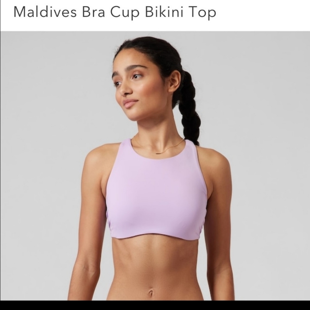Athleta Maldives Bra Cup Bikini Top